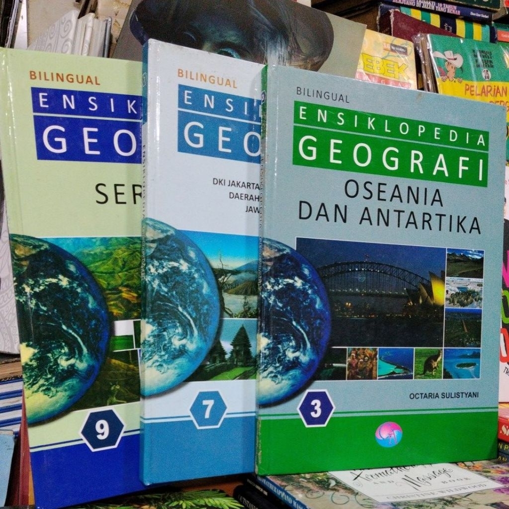 ensiklopedia geografi hard caver bekas original