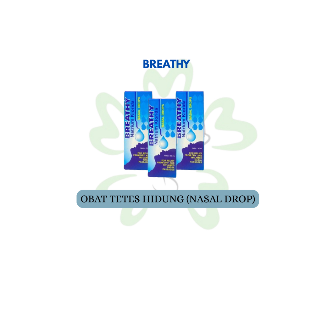 Breathy Tetes Hidung 30ml Meredakan Tersumbat