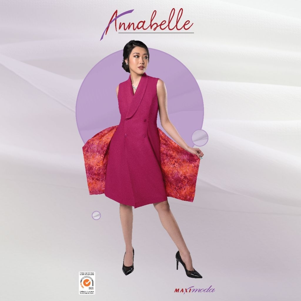 Kain Annabelle By Maxistyle Kain Seragam Kerja Kain Blazer Wanita Kain Jas Pria