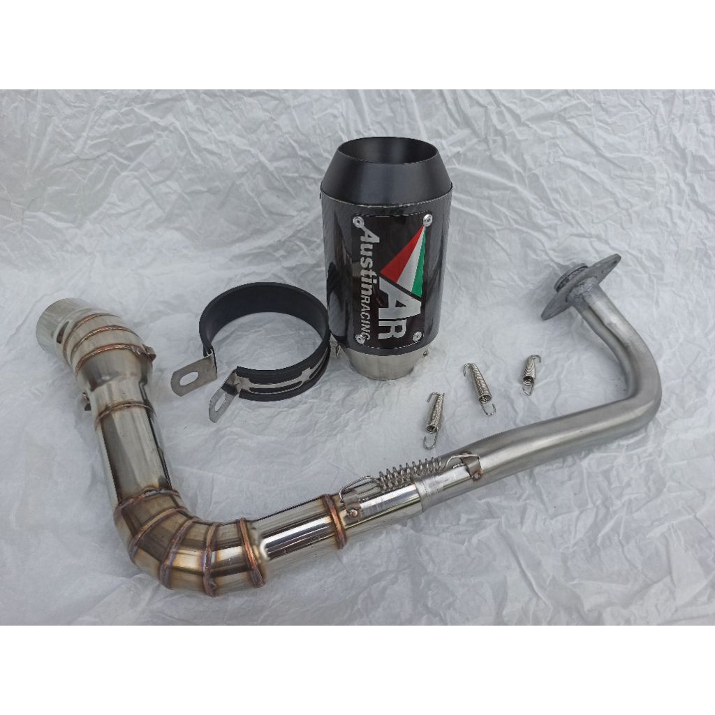 Knalpot austin racing nmax mio beat fi vario 125 150 aerox 155 pcx adv 150 mio sporty kenalpot