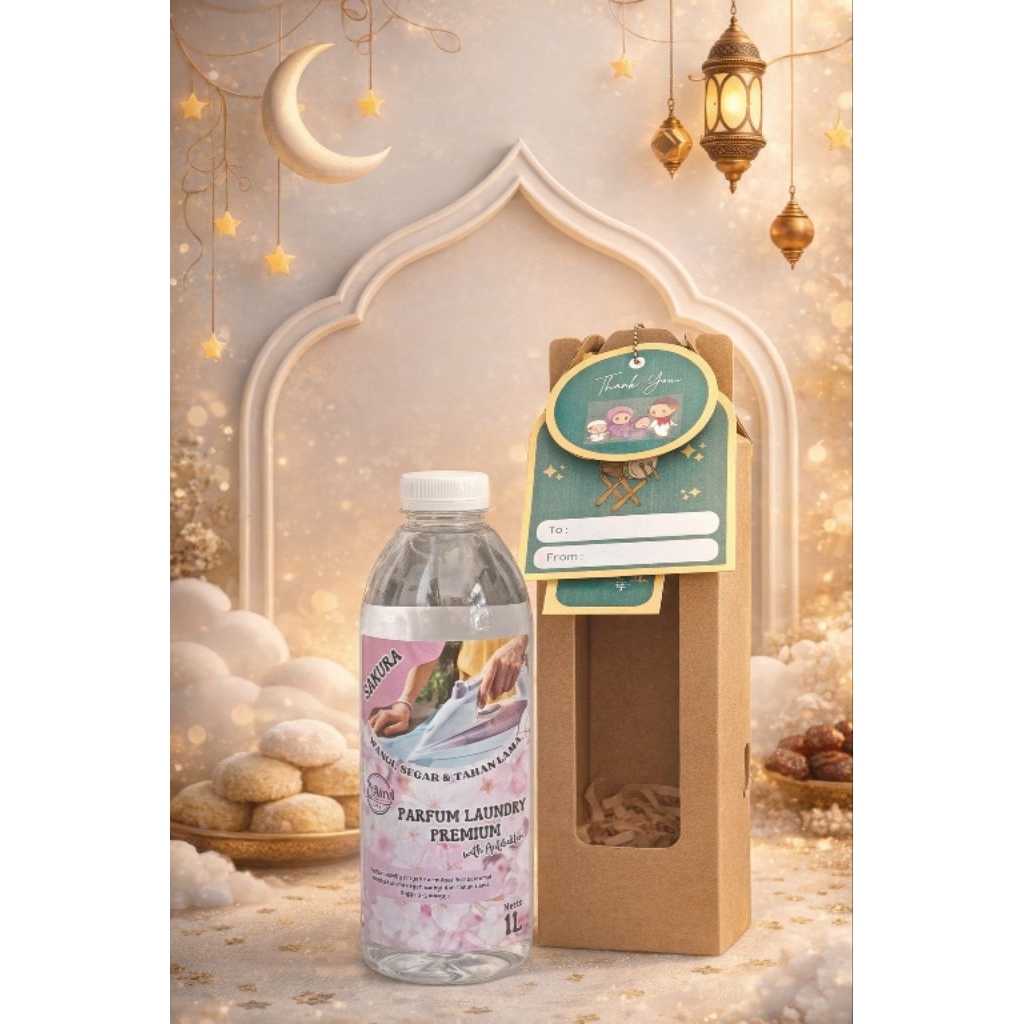 Airyl Clean Hampers Laundry Lebaran Idul Fitri | Hampers Parfum Laundry