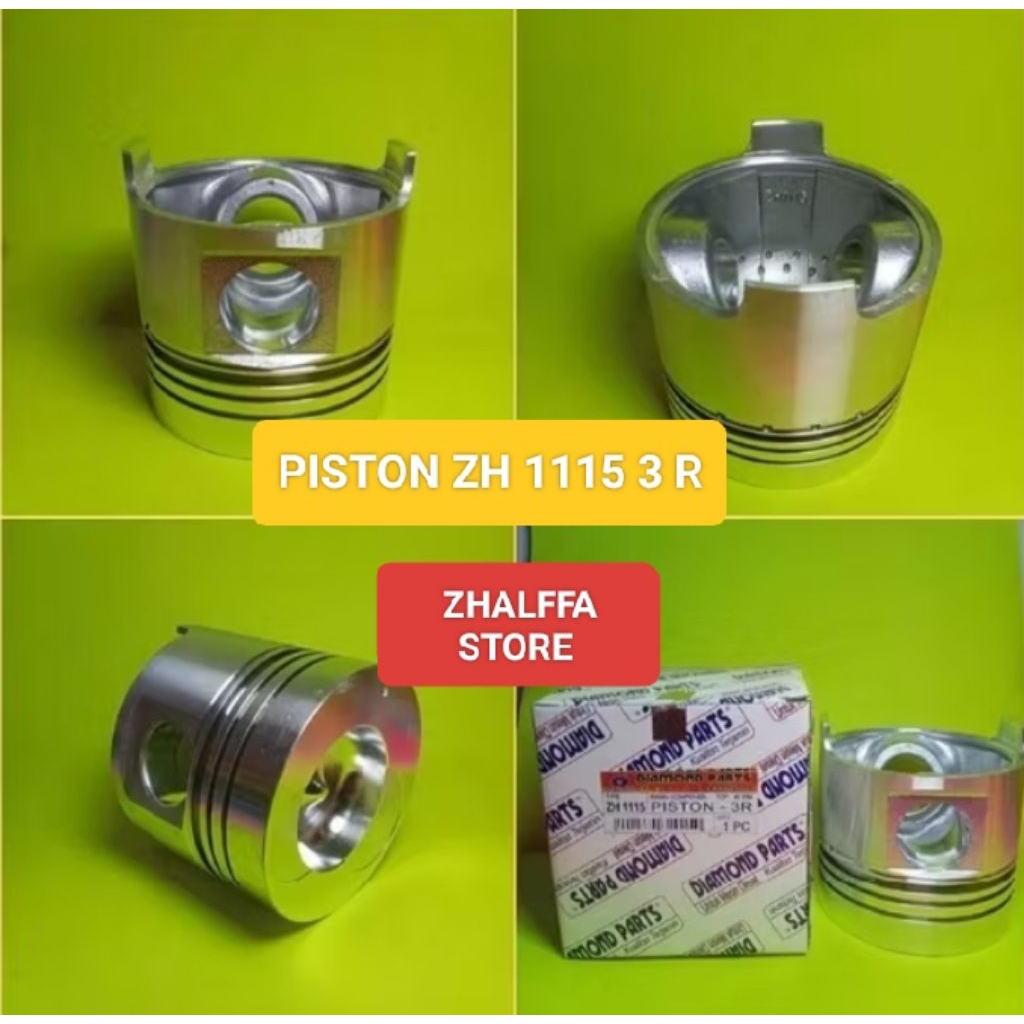 PISTON ZH 1115 3R / SEHER ZH 1115 3R UNTUK MESIN JIANGDONG 24 PK 3R DIAMOND
