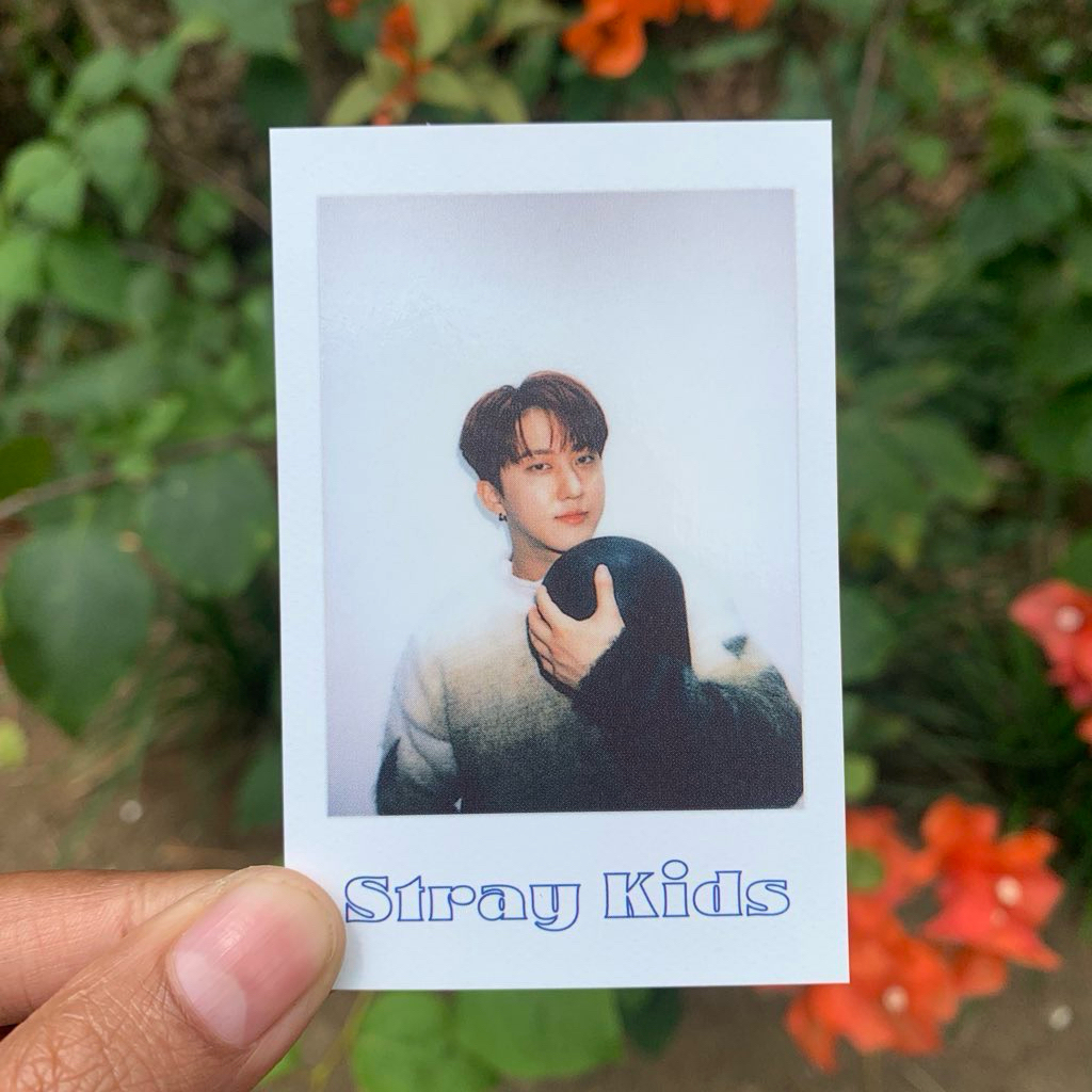 SKZ CHANGBIN POB SG22 STRAYKIDS POLAROID