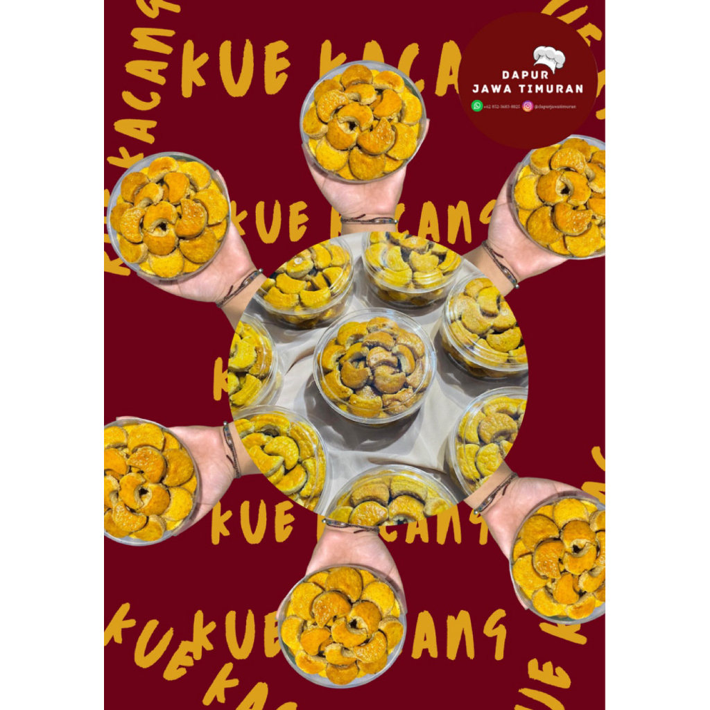 [BEST SELLER] Kue Kacang Jadul Homemade - Renyah & Gurih