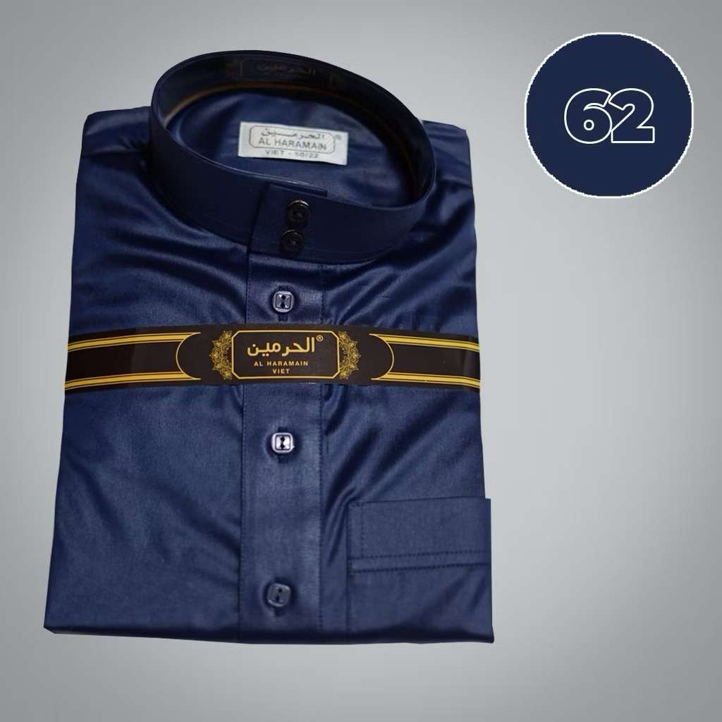 Gamis Al Haromain Viet warna Navy / Biru Dongker