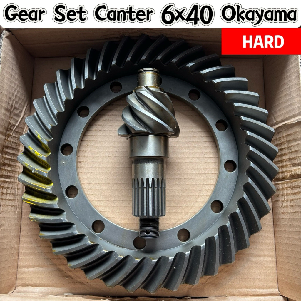 Gear Set Canter Ps125 6x40 Okayama Hard Gir Set Canter Okayama 6x40 Gearset 6x40 Okayama Hard Jantun