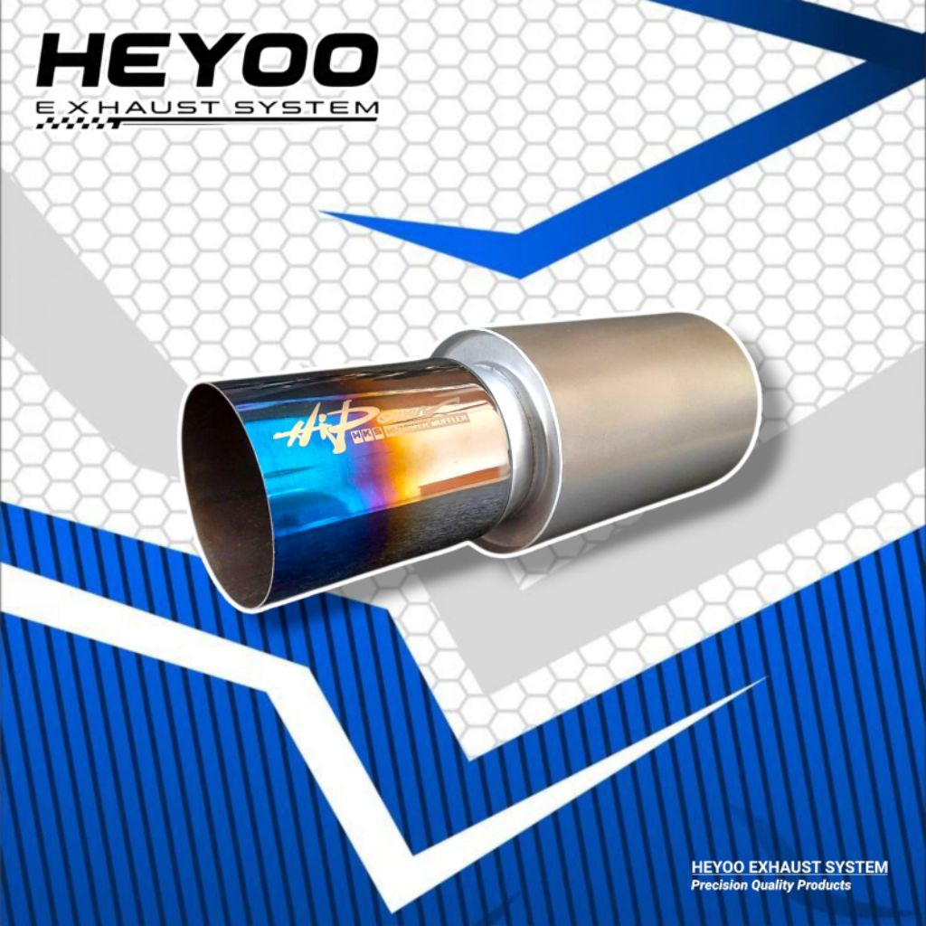 KNALPOT HKS  SUARA BASS ADEM / BASS PADAT