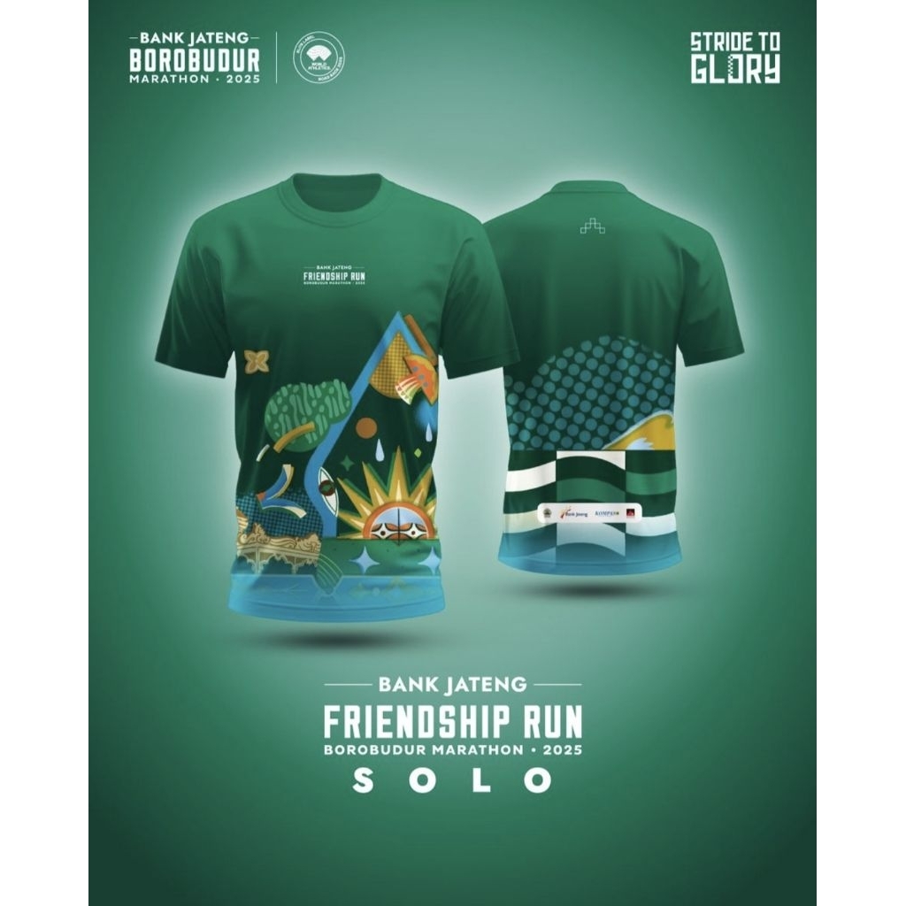 Jersey Ortuseight Bank Jateng Friendship Run - Solo