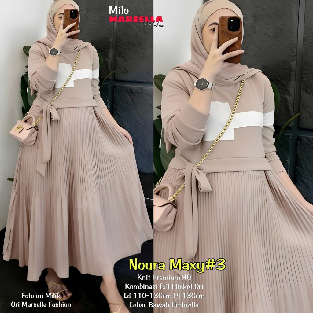 Gamis Lebaran Wanita Terbaru 2026 Baju Pengajian Ibu Pernikahan Set Gamiss Hijab Dres Brokat Muslima