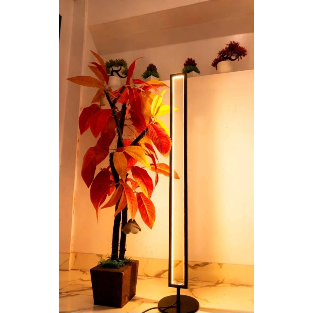 Lampu ruangan tamu sudut estetis