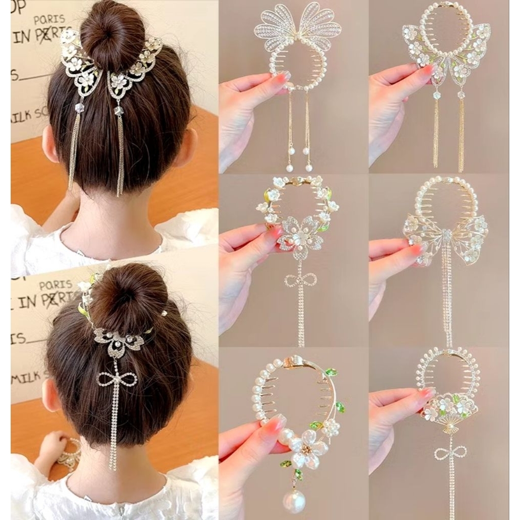 Jepit Rambut Anak Perempuan / Jepit Rambut Wanita Mutiara / Jepit Rambut Korean style / Jepit Rambut