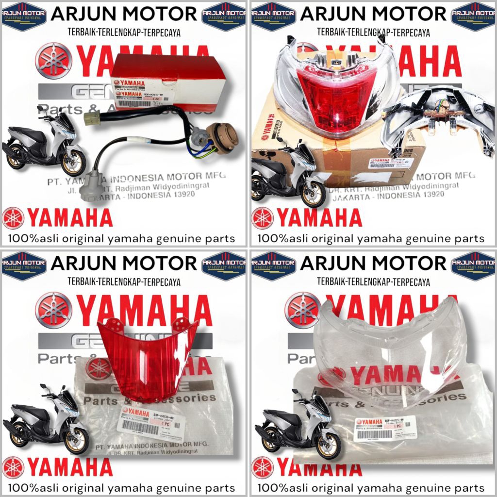 TAILLIGHT UNIT ASSY lampu stop lampu belakang assy lexi 125 lexi125 s lexi 125 s abs original yamaha