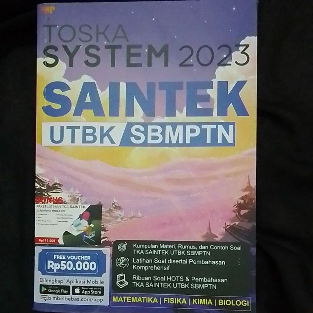 BUKU TOSKA SYSTEM 2023 SAINTEK UTBK/SBMPTN