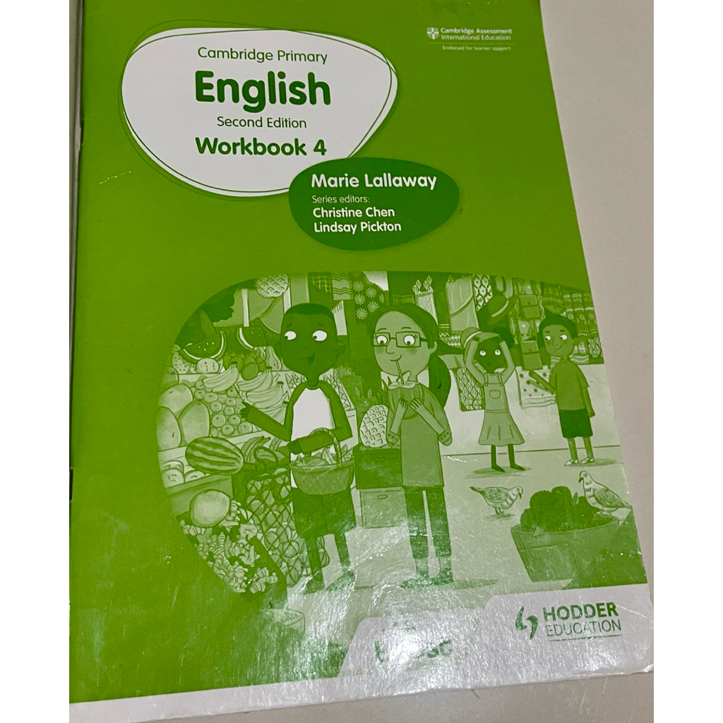 English Cambridge Hodder Primary 4 import ORIGiNAL