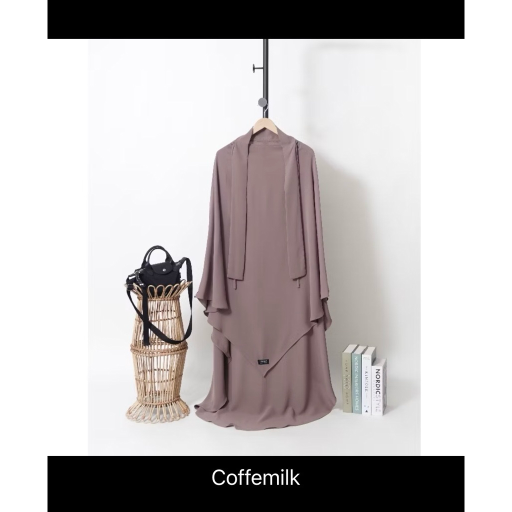 PL French Khimar Himosly Coffemilk