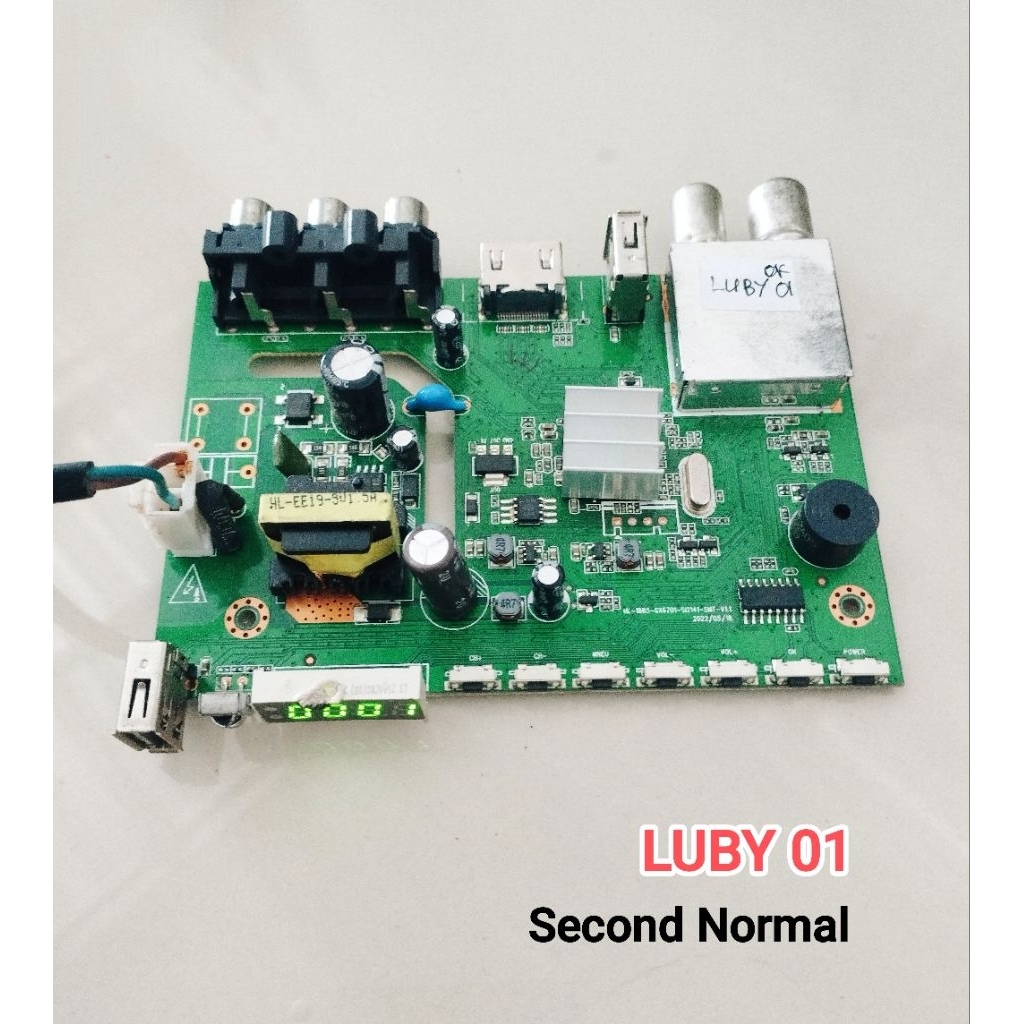 MODUL STB DVBT2 DIGITAL SECON NORMAL LUBY NOISE ADVANCE SUPER HD DLL
