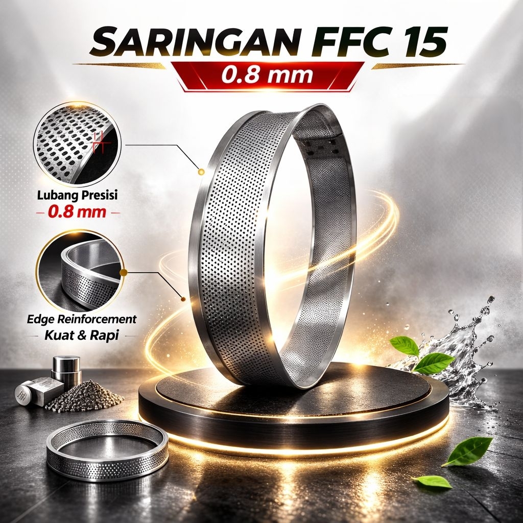 Saringan disk mill / mesin penepung FFC 15 0.8 mm