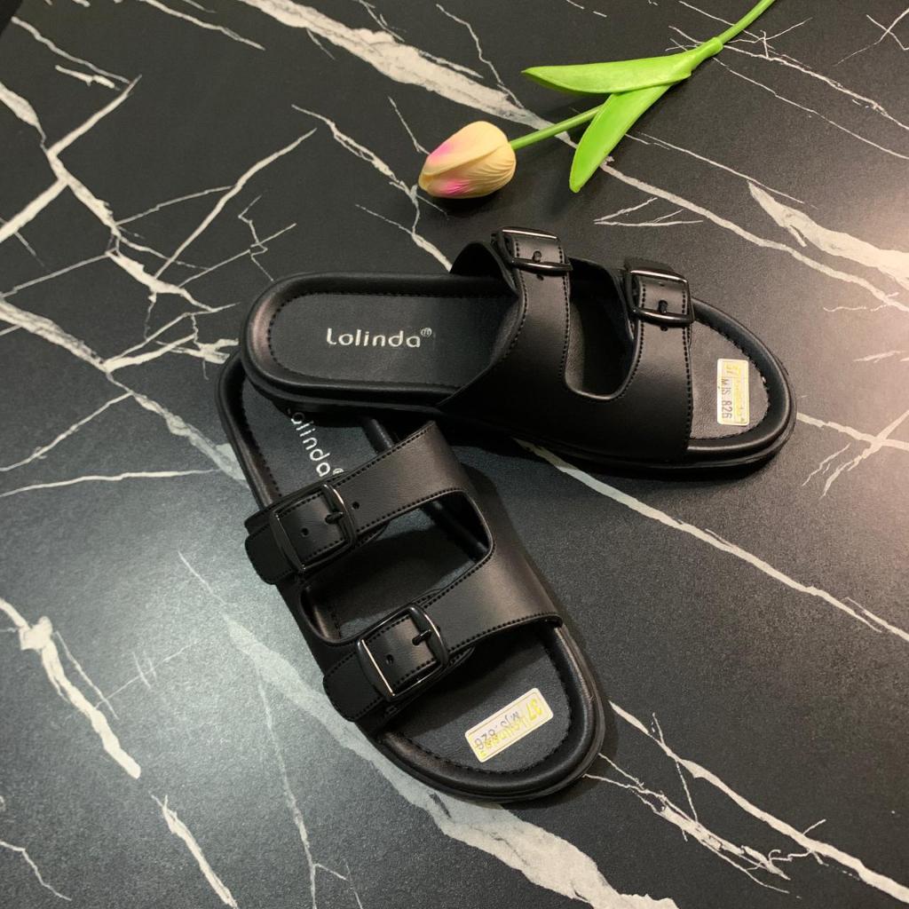Melbe. Sendal Lolinda flat Model Terbaru