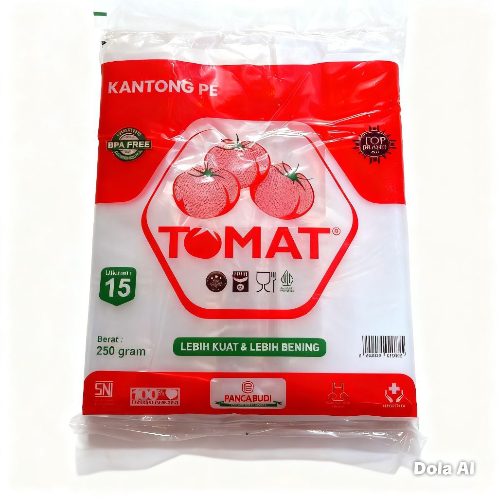 Kantong Kresek PE, Kantong Kresek Plastik PE Bening Uk 15-20-25-30-35