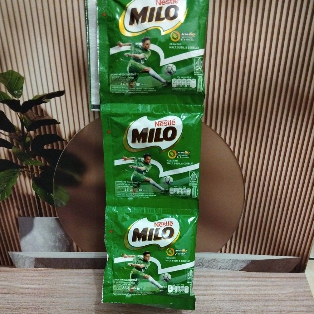Milo Renceng 22gr isi 10 sachet Halal