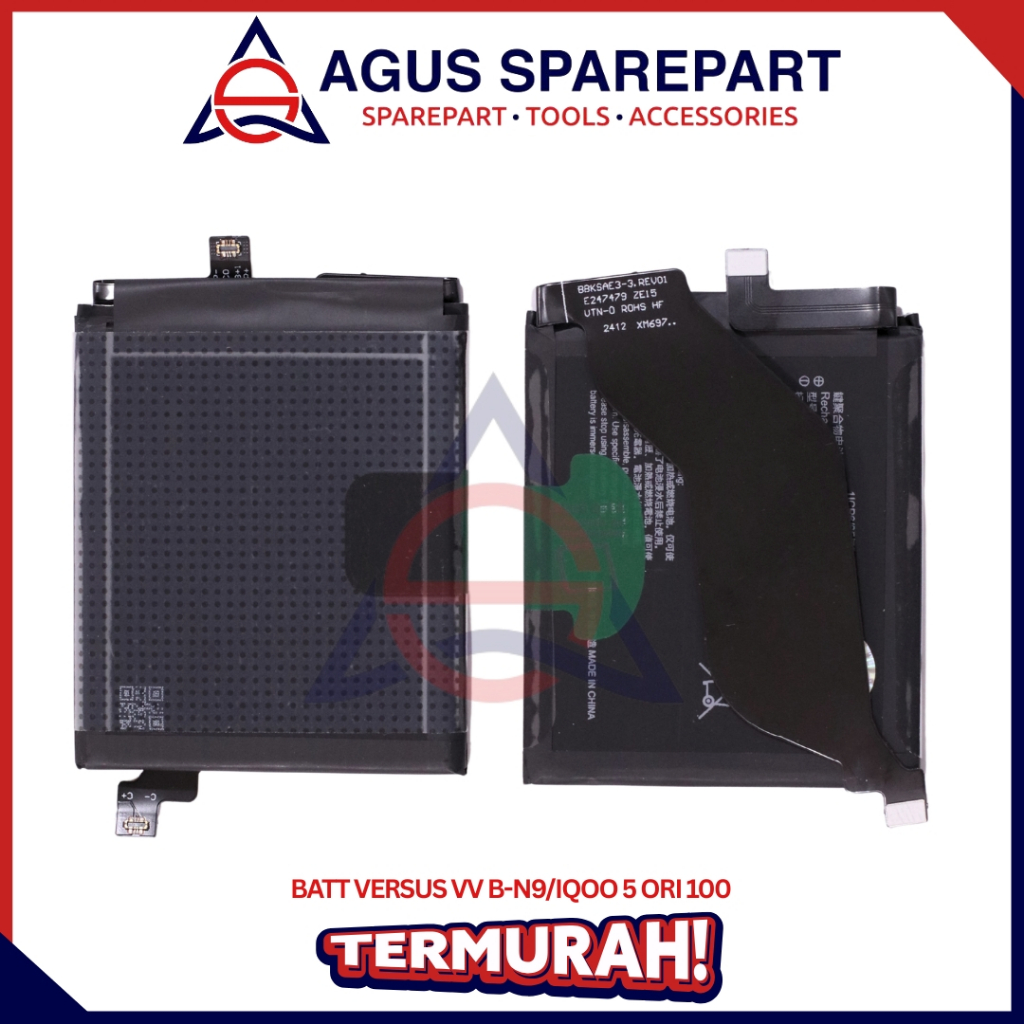 BATERAI VIVO B-N9 / IQOO 5 ORI / BATRE / BATTERE / BATTERY