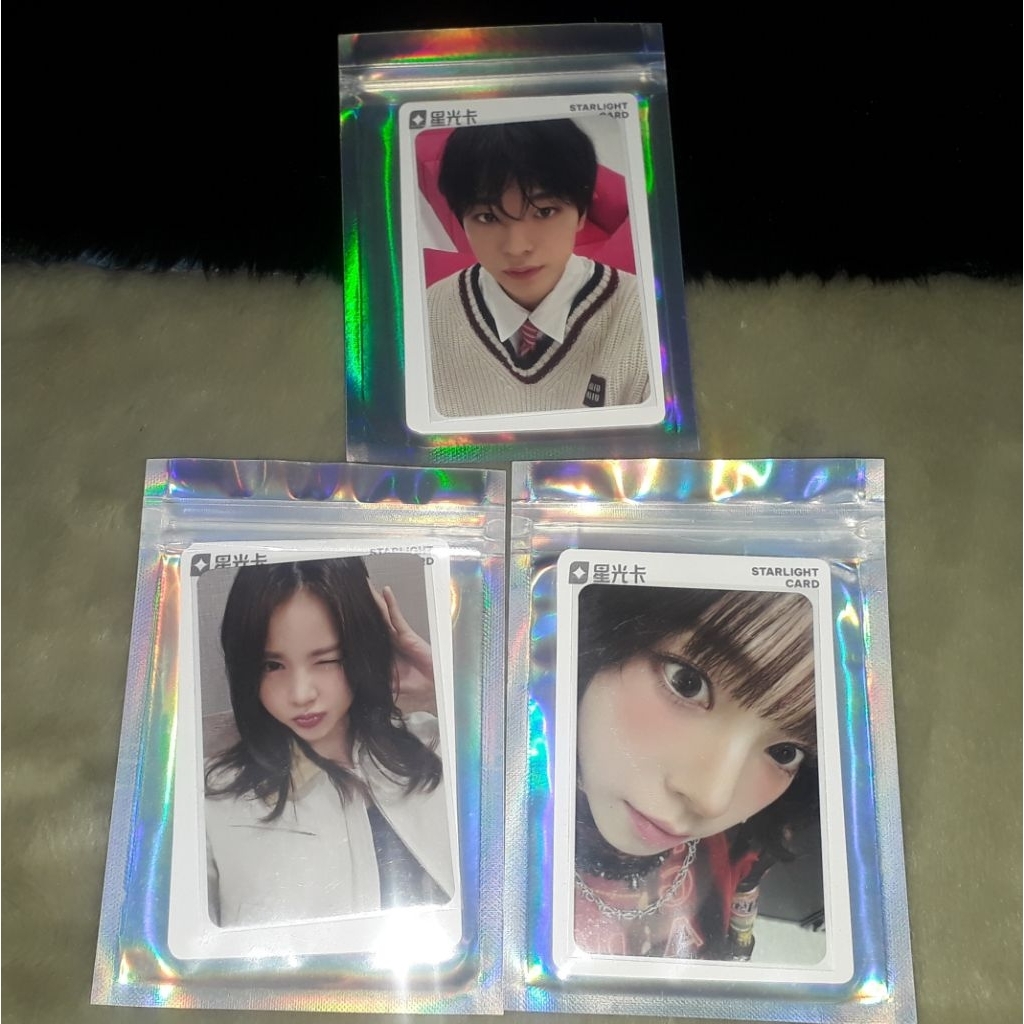Official PC Photocard Karina Zoom Carmen Wink Yushi QQ SMTown