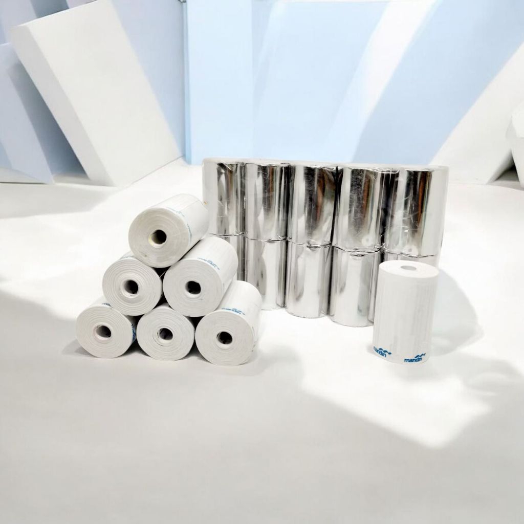 kertas thermal edisi EDC mandiri 10 roll