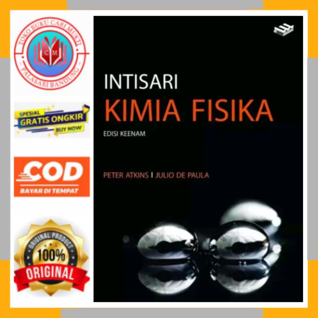 ERLANGGA BUKU INTISARI KIMIA FISIKA PETER ATKINS EDISI 6 BUKU ORIGINAL
