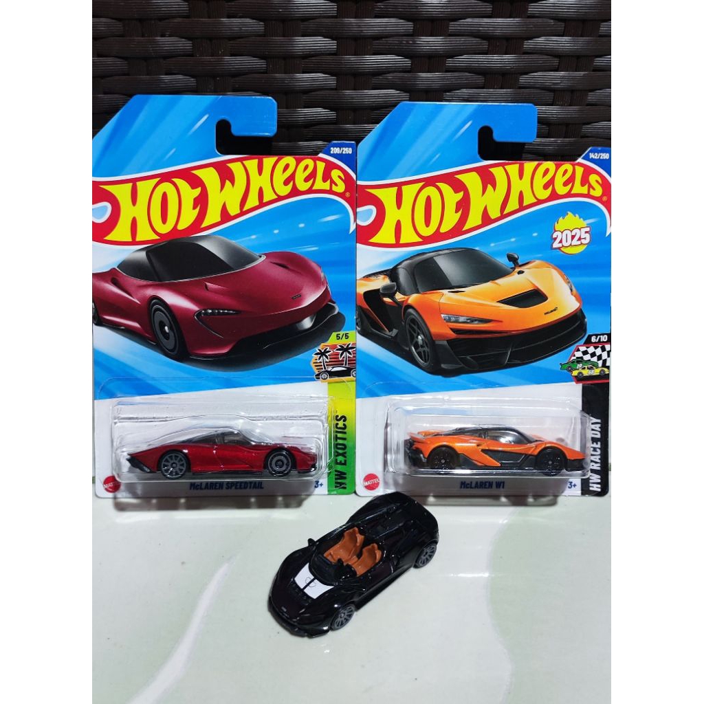 Hotwheels Set 3 HW McLaren