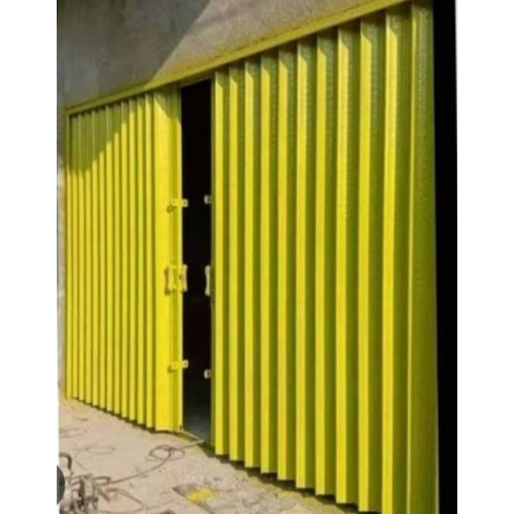 folding gate rolling door pintu pengaman