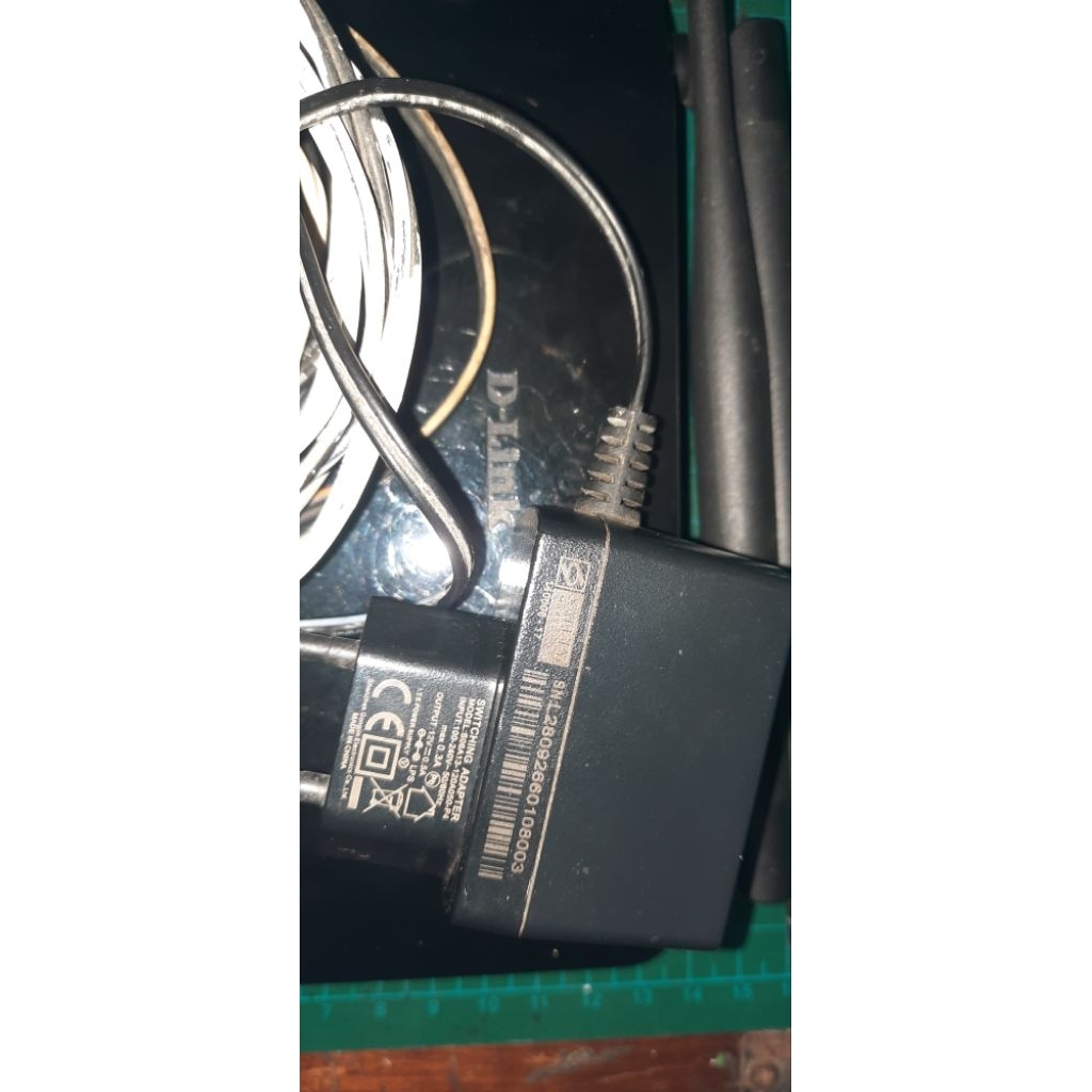 Adaptor 12v Router Dlink+Bonus router Dlink