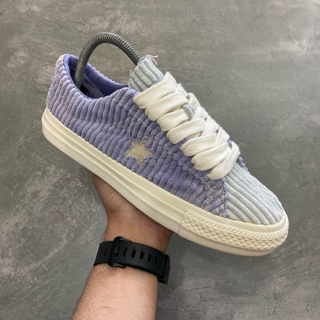 [Size 40] Rare Converse One Star Pro Low ‘Slate Lilac’ Corduroy  (A03754C) Second Original Kondisi M