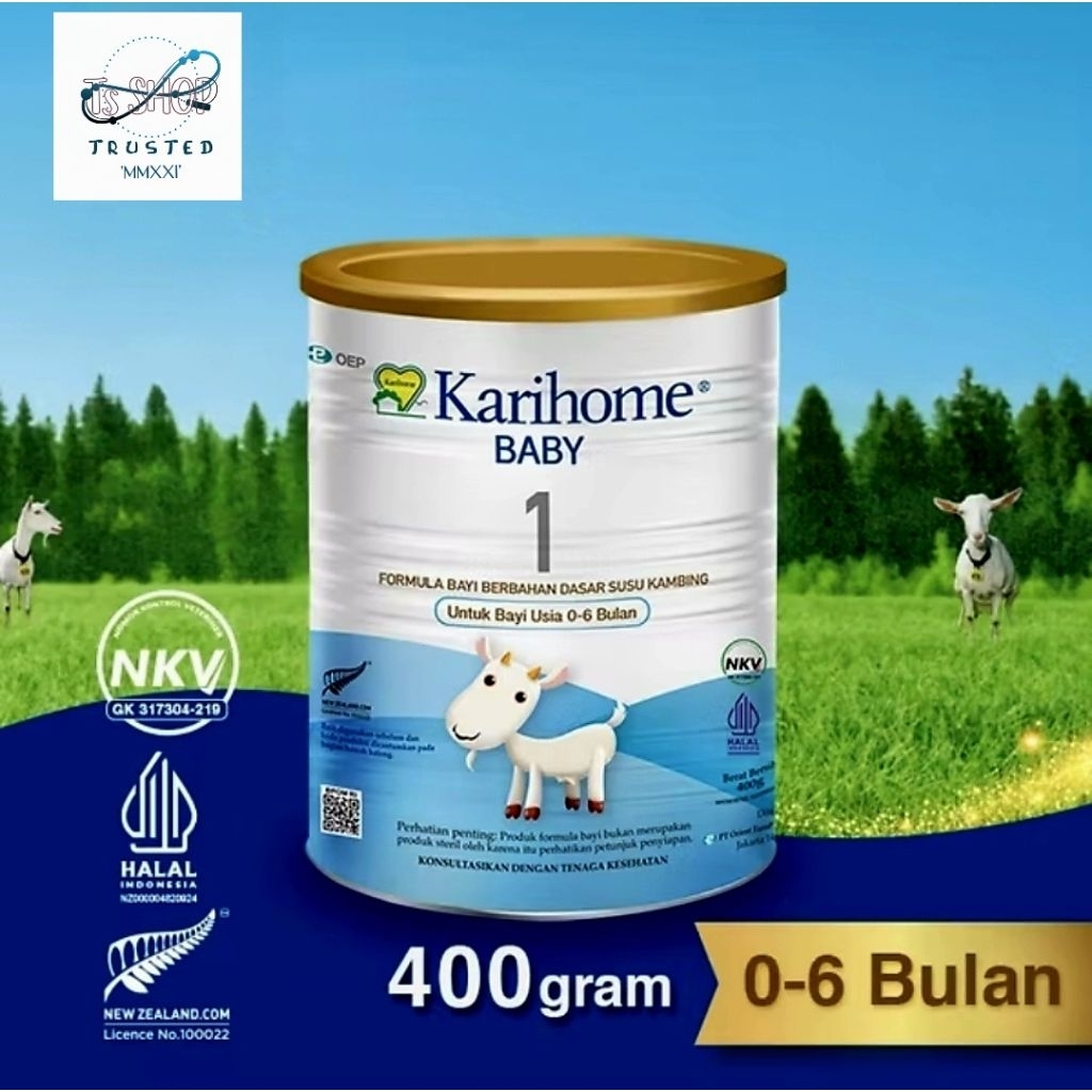 Karihome 1 Susu Formula Bayi untuk Bayi usia 0 - 6 bulan