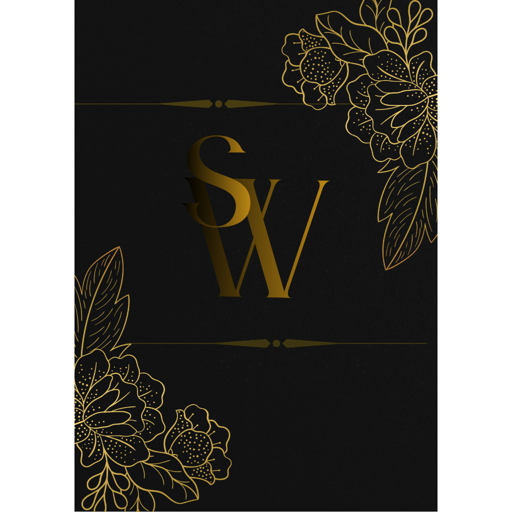 Wedding Invitation template Western version (Editable Canva, Printable)