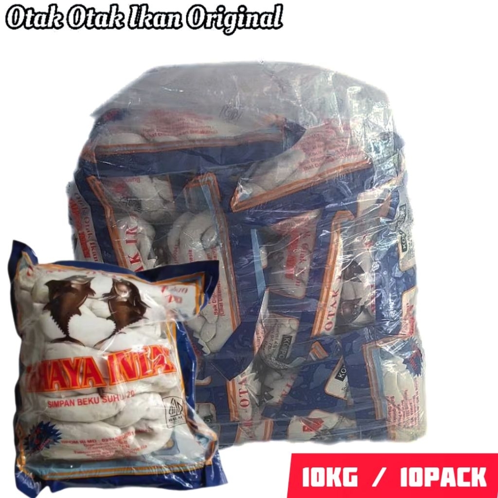 Paket Sebal Otak Otak Ikan10kg Grosir Cahaya Intan Food