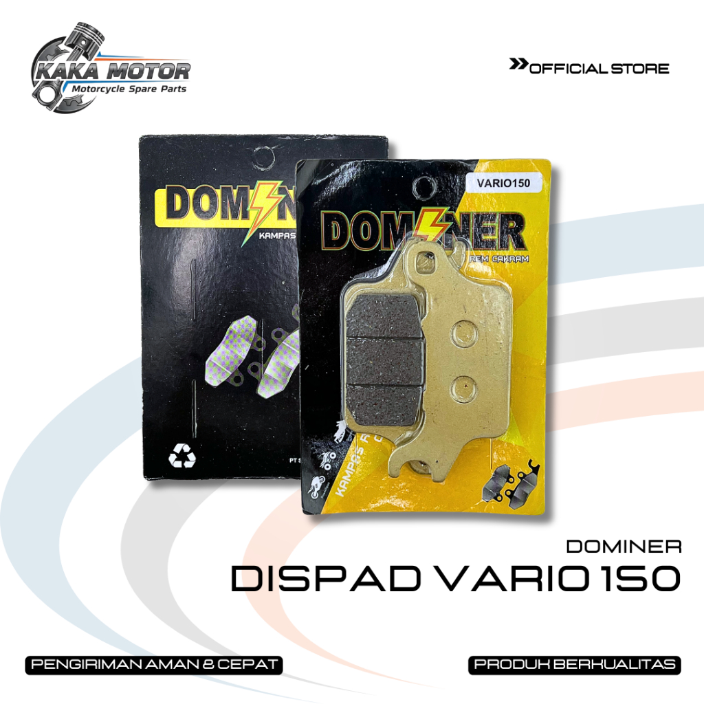 DISPAD VARIO 150 DOMINER - KAMPAS REM CAKRAM / DISPAD VARIO 150 GENIO VARIO 125 LED