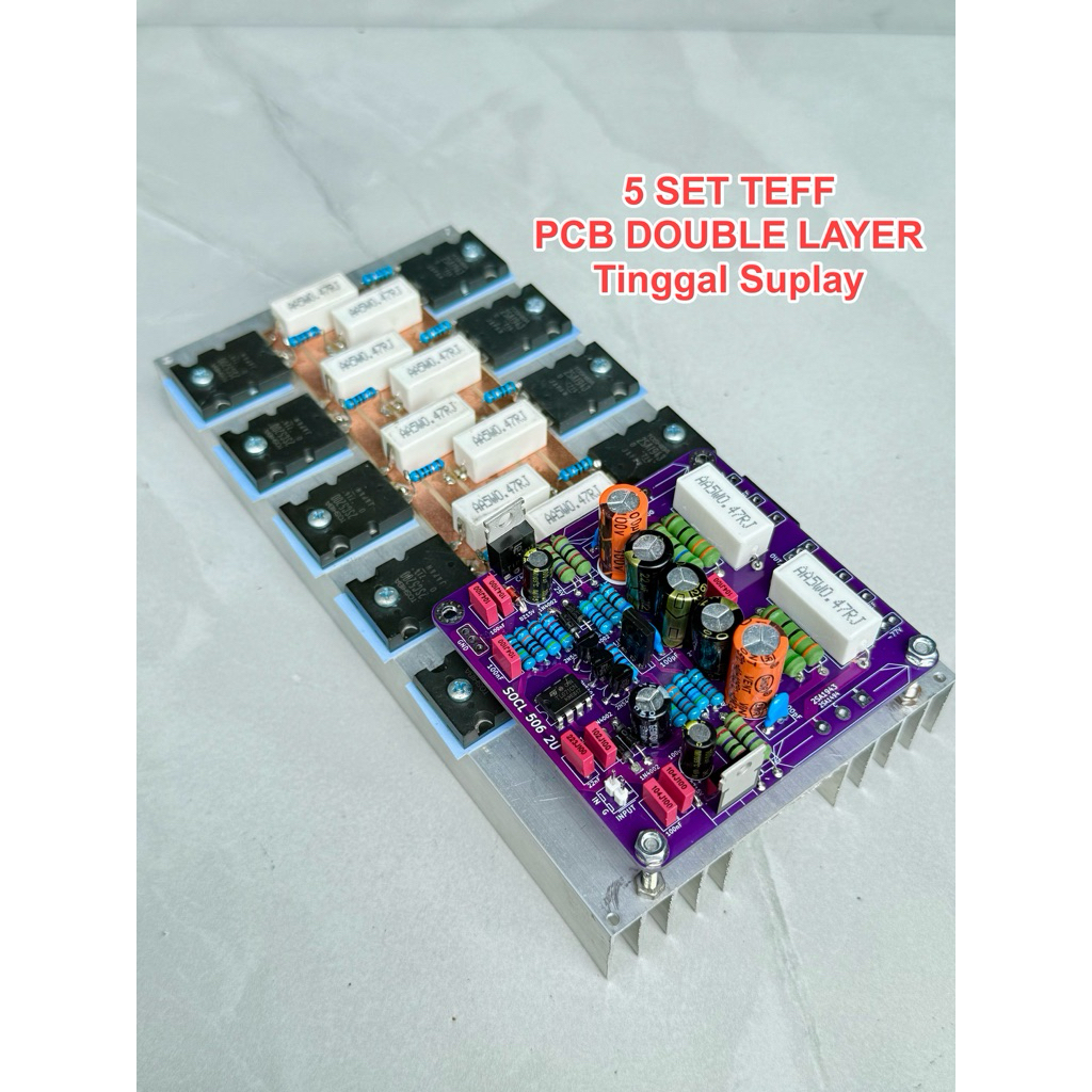 Socl 506 pcb Double Layer Lengkap Transistor Final Toshiba 5200
