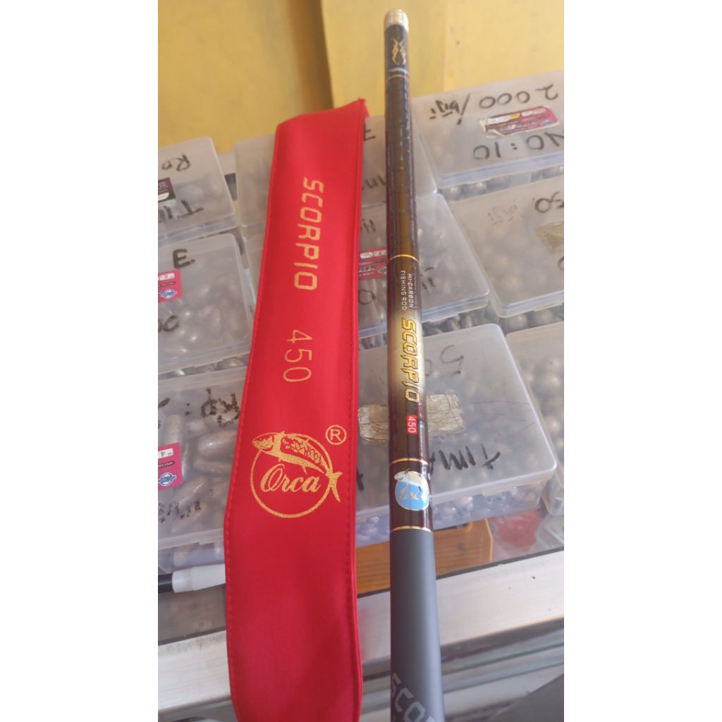 tegek carbon orca scorpio 450