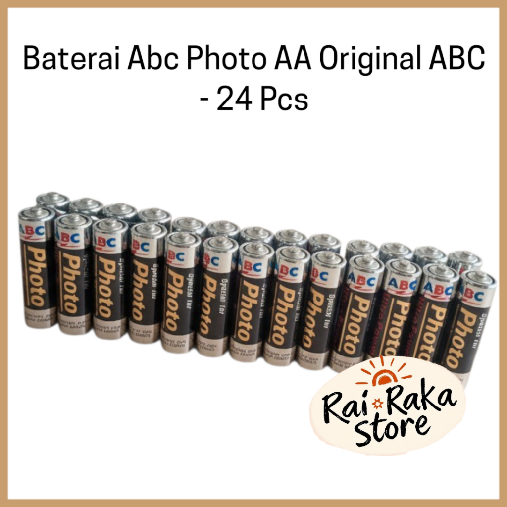 Batre Abc Foto AA isi 24 Pcs / Battery Abc photo AA 24 Pcs Original Batere jam mainan Baterai r6