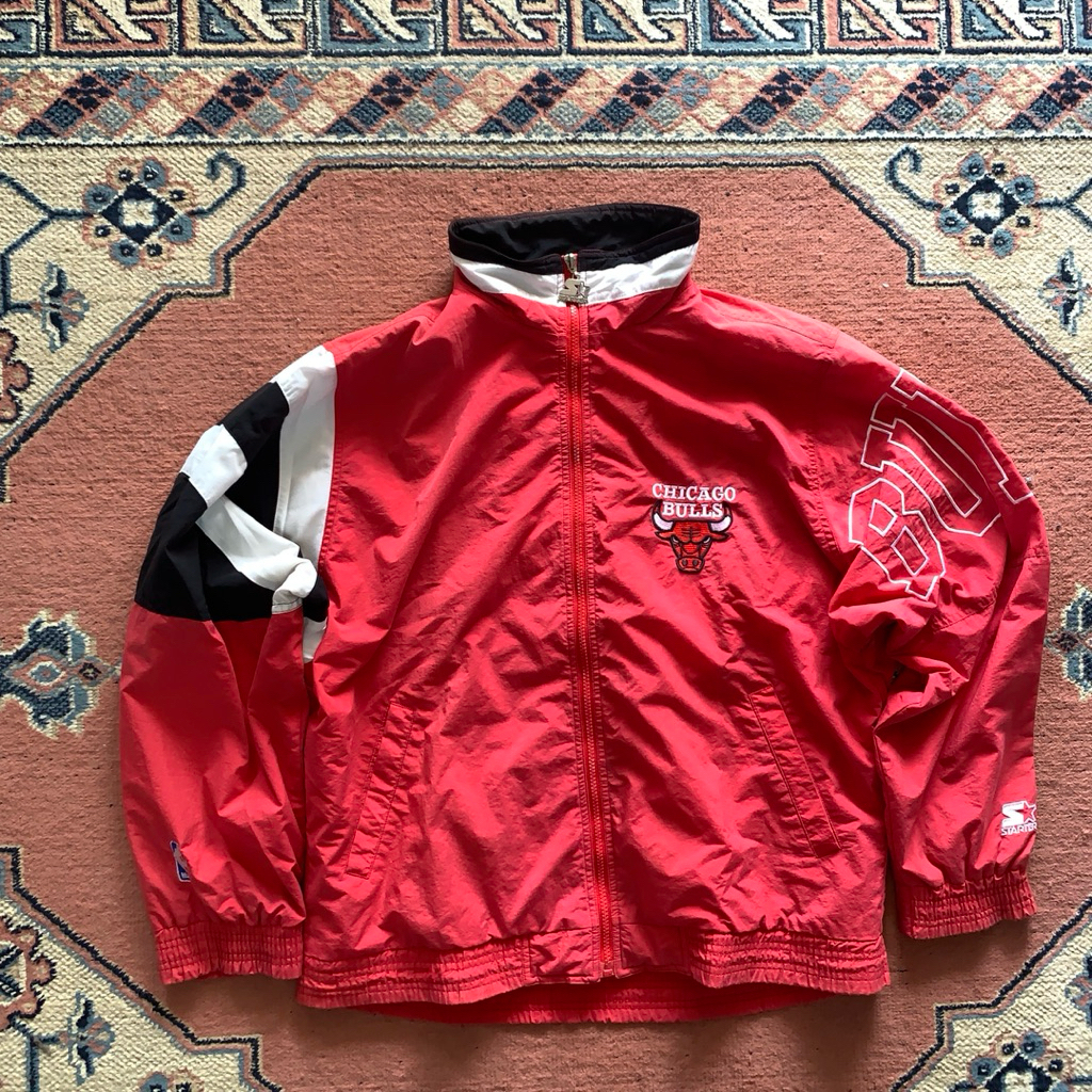 Preloved Starter ChicagoBulls NBA Warna Merah