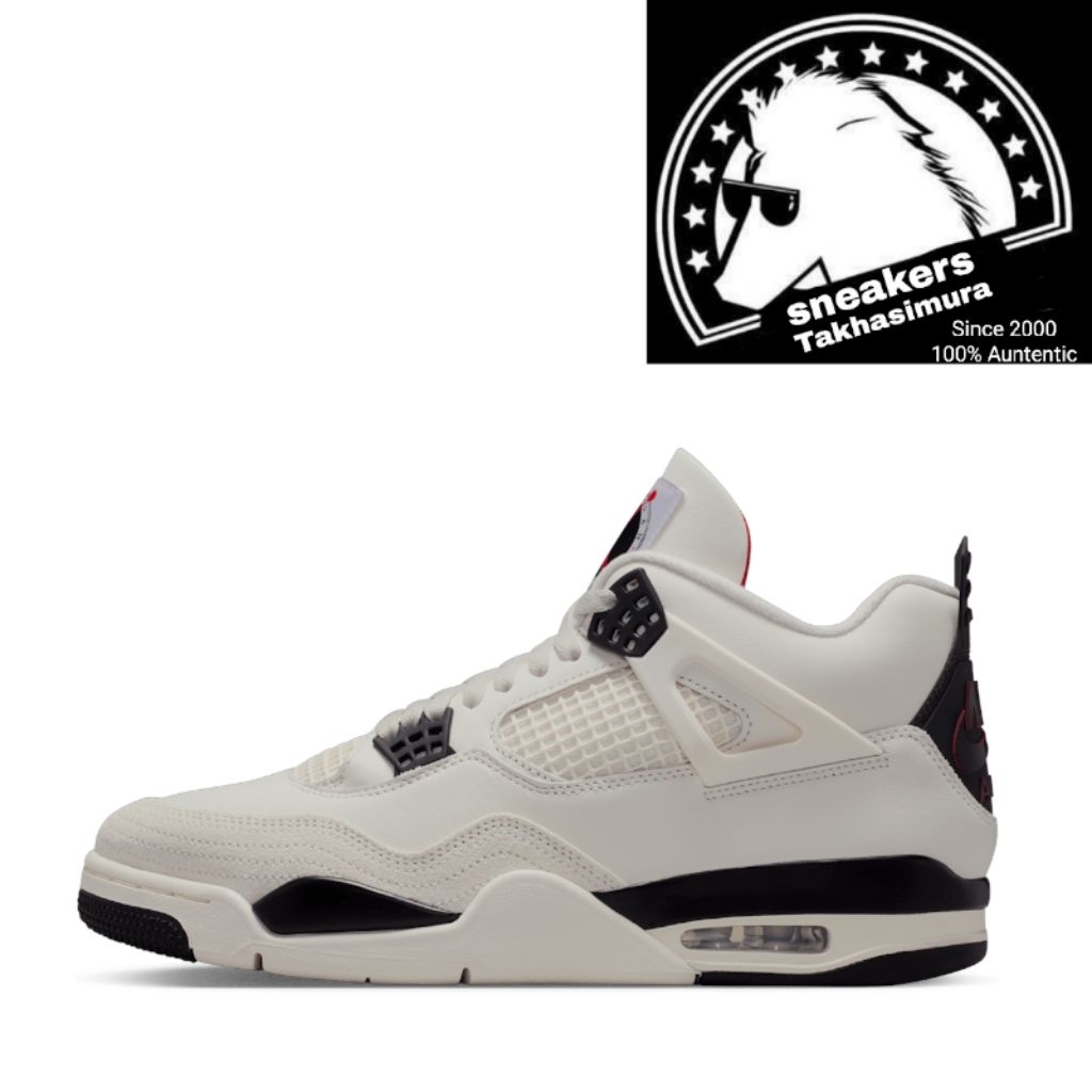 Air Jordan 4 Flight Club White Black