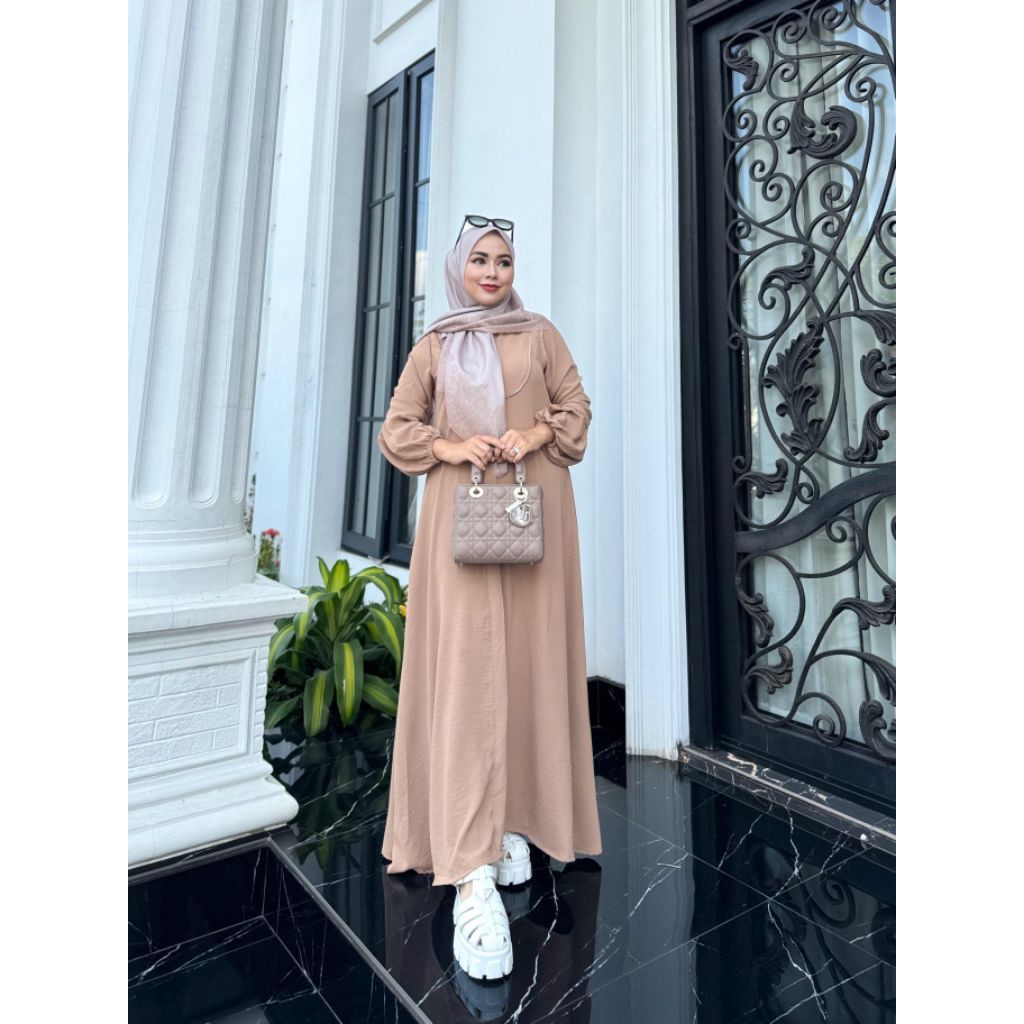 milky dress journey /gamis journey
