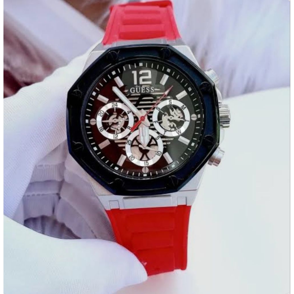 JAM TANGAN PRIA GW0263G3 GUESS ORIGINAL GARANSI RESMI 1TAHUN