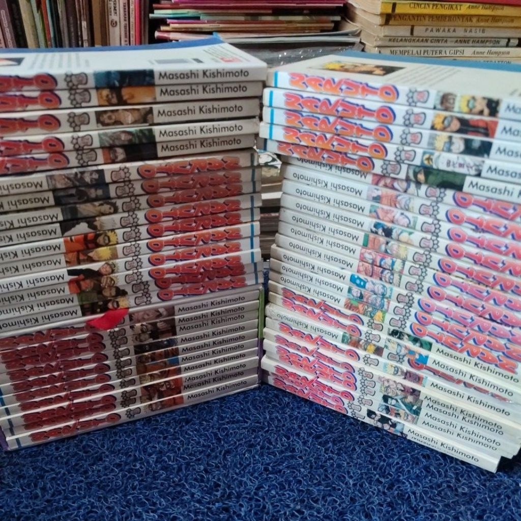 komik naruto vol. 1-50
