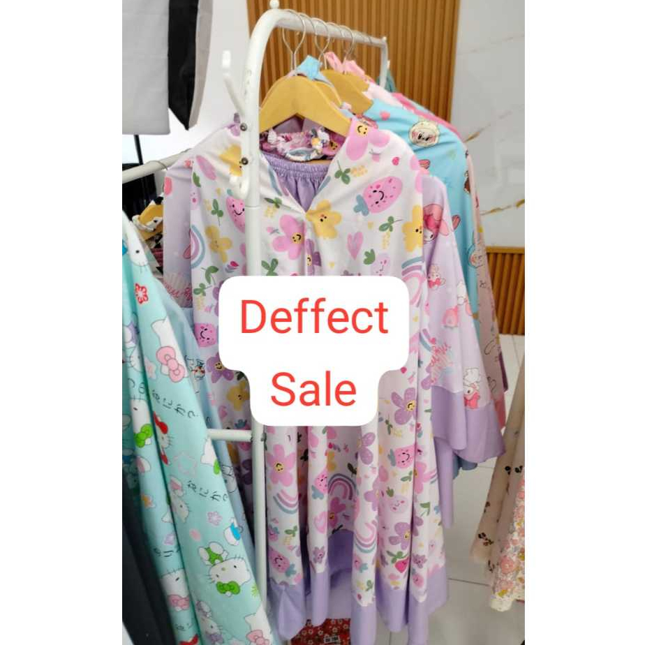 Mukena Anak Katun Defect