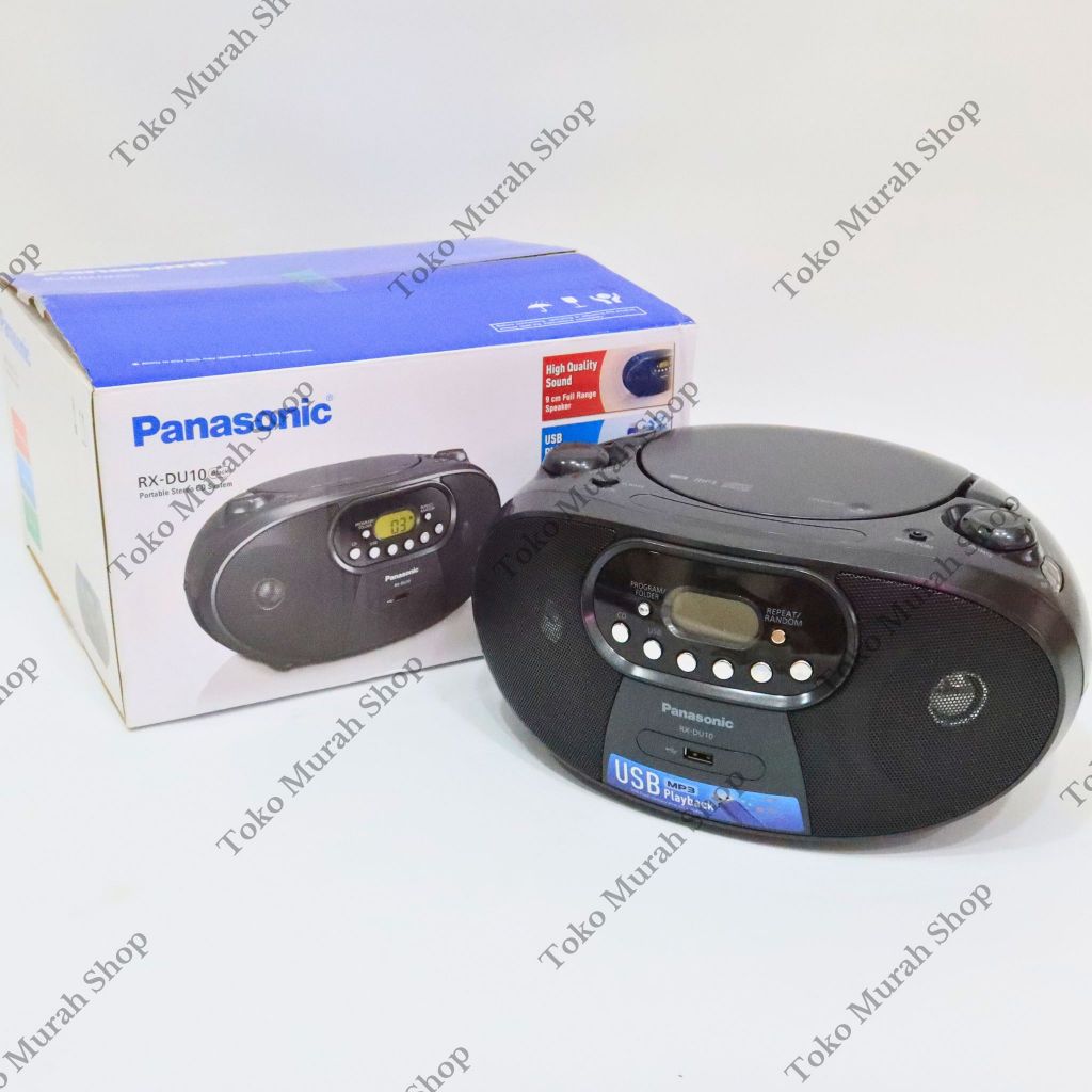 Panasonic RX-DU10 Portabel Stereo System Audio Player Radio Dvd Player Boombox