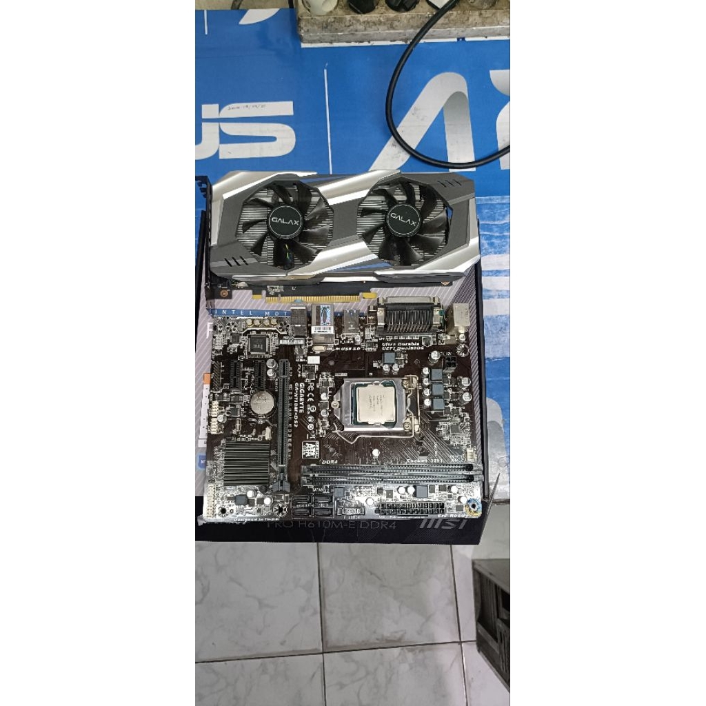 tes mainboard gigabyte h110