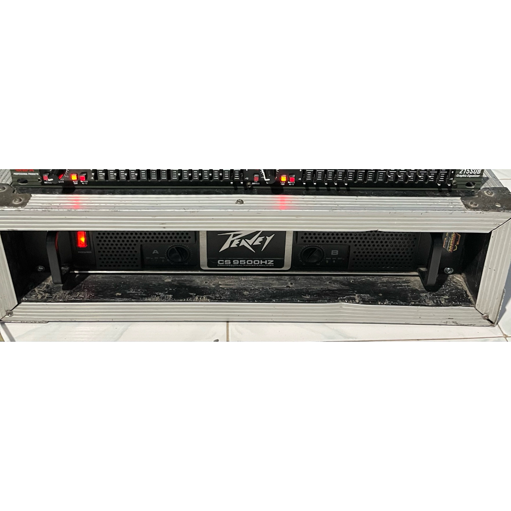 power amplifier peavy cs9500hz second
