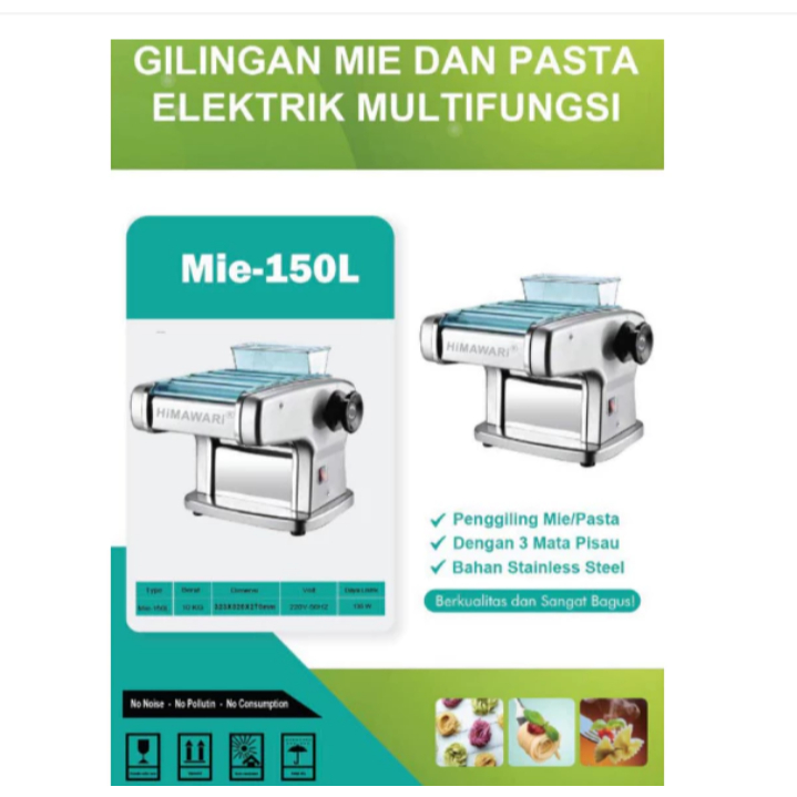 GILINGAN MIE LISTRIK HIMAWARI 150L/PENGGILING MIE LISTRIK LOW WAT MURAH/ALAT ADON MIE/ALAT PENGGILIN