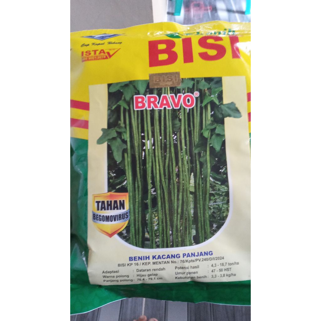 Benih Kacang Panjang Bravo 500 gram